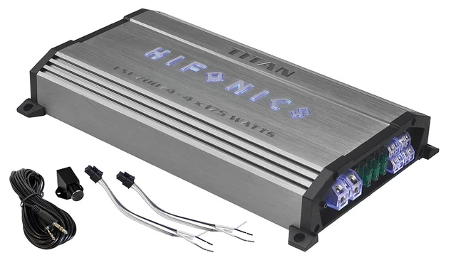 HiFonics TITAN EVO TXE700/4 Klasse A/B analog 4-kanals forsterker 