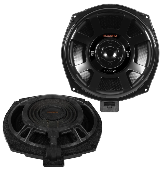 Musway CSB8W 8" subwoofer (par) For BMW/Mini 
