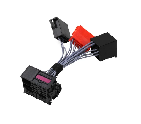 Kufatec ISO-adapter Mini-ISO til Quadlock (RNS-E)