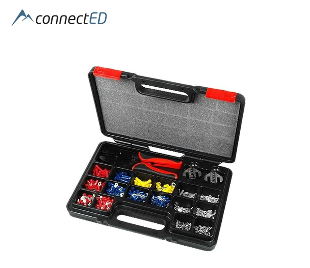 ConnectED Verktøy Assortert kabelsko, inkl krympeverktøy 