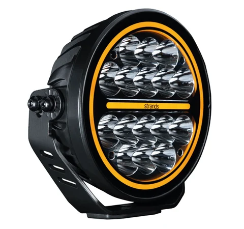 Strands SIBERIA XPA, 7" Orange LED ekstralys, 77 Watt, 5.710 Lumen