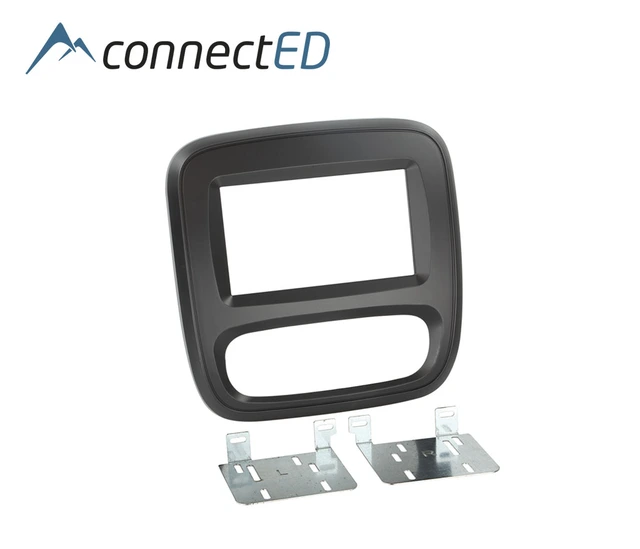 ConnectED Premium monteringskit 2-DIN NV300/Trafic/Vivaro (2015-->) m/Manu. AC 