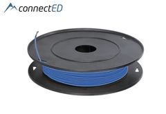 ConnectED Strøm/remote-kabel 0,75mm², 100m rull, blå