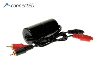 ConnectED Støyfilter - jordsløyfe Kompakt støyfilter (RCA)