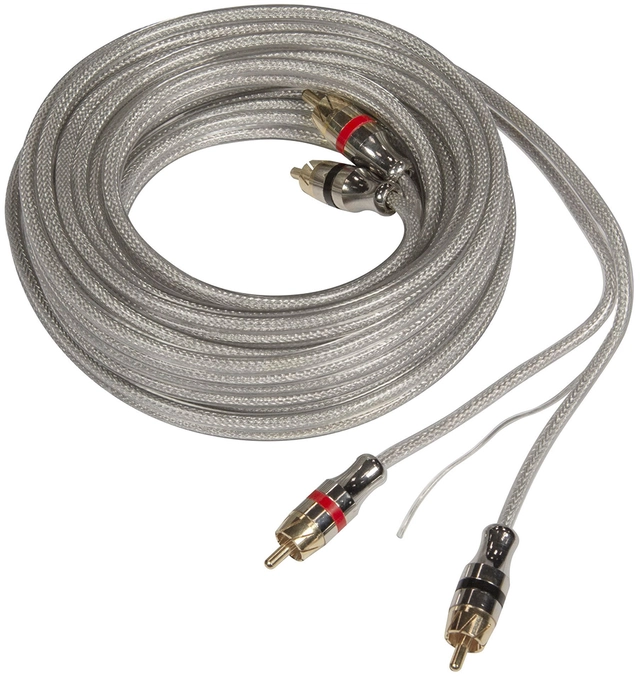 Musway RCA signalkabel, 5 Meter Dobbeltskjermet RCA kabel 