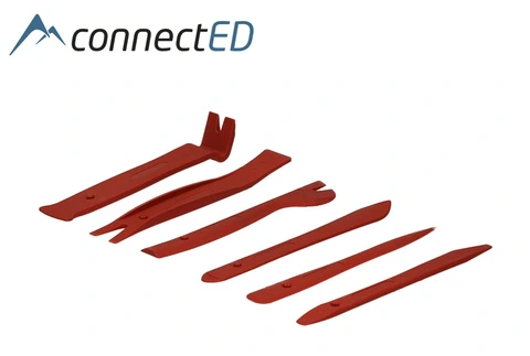 ConnectED Demonteringsverktøy (Rød) Komplett sett (6 deler)