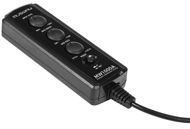 Musway MW1000A,  Aktiv Subwoofer 300W max / 150W RMS 