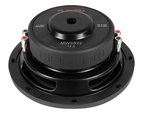 Musway 8" subwoofer flat design 500w max / 250w RMS 