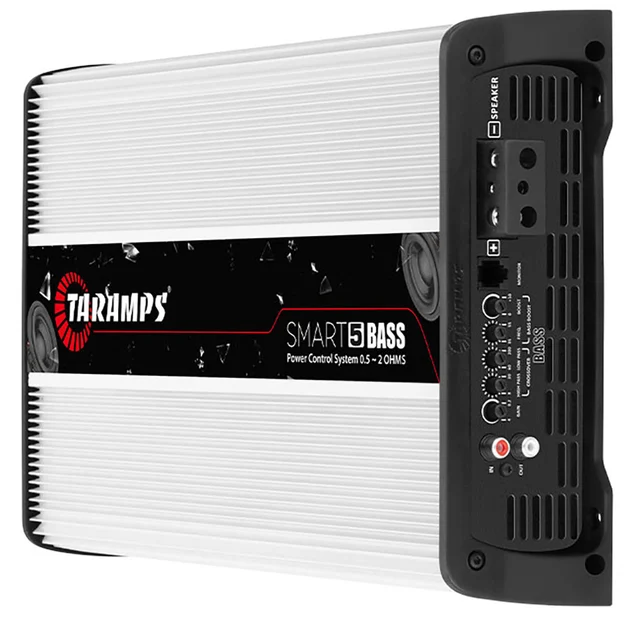 Taramps Bilforsterker 1x5000W 0,5~2 ohm 0,5~2 ohm 