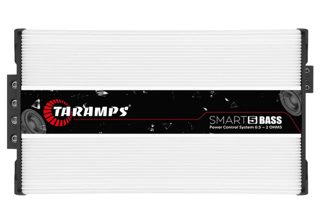 Taramps Bilforsterker 1x5000W 0,5~2 ohm 0,5~2 ohm 