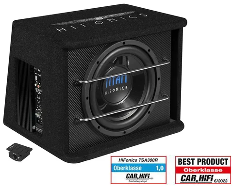 HiFonics TITAN TSA300R 12" Aktiv Bassreflekskasse