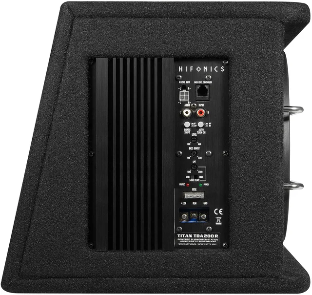 HiFonics TITAN TDA200R Aktiv 2x8" 2x8" Aktiv Bassreflekskasse 