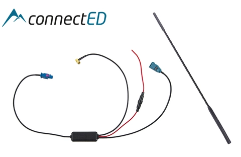 ConnectED Skjult DAB-antenne (SMB) Harley Davidson (2014 -->) m/opt. pisk.