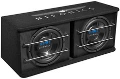 HiFonics TITAN TD250R 2x10&quot; Basskasse 2x10&quot; Bassreflekskasse