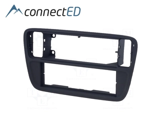 ConnectED Monteringsramme 1-DIN Up!/Citigo/Mii (2013-2016) Sort
