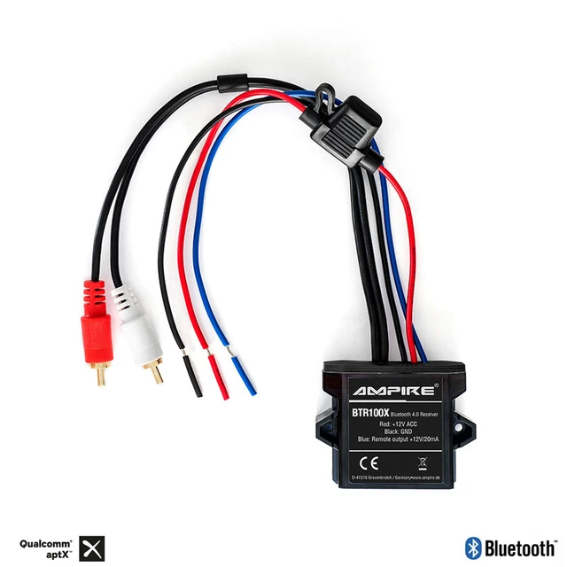 Ampire BT Audio-adapter Universal (12v/RCA) 
