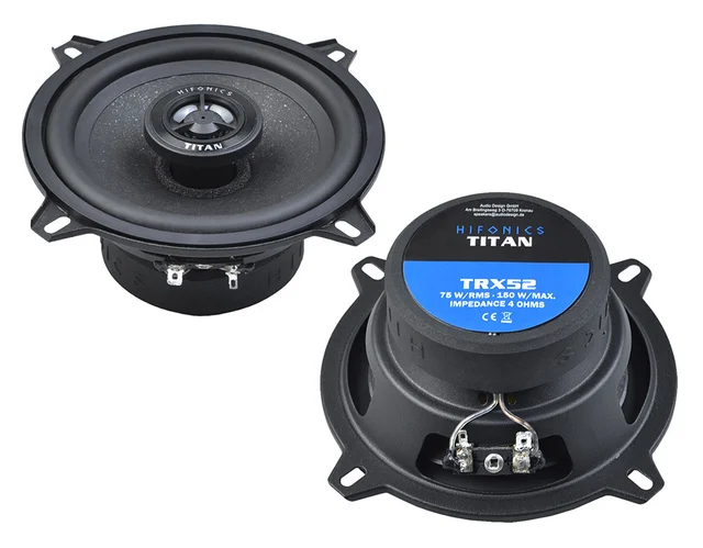 HiFonics TITAN 5,25" 2-veis koaxial 13 cm (5,25") 2-veis koaksial 
