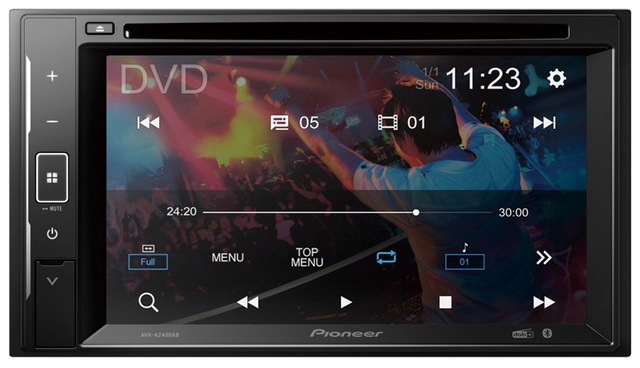 Pioneer AVHA240DAB 2-DIN DVD DAB BT USB/IPHONE 6,2" 
