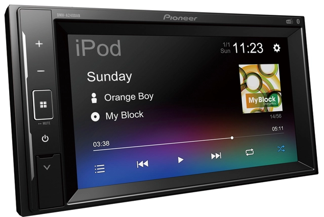 Pioneer DMHA240DAB 2-DIN DAB BT USB/IPHONE 6,2" 