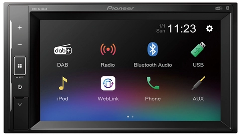 Pioneer DMHA240DAB 2-DIN DAB BT USB/IPHONE 6,2"