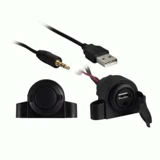 InstallBay USB for innfelling Vanntett - USB &amp; AUX