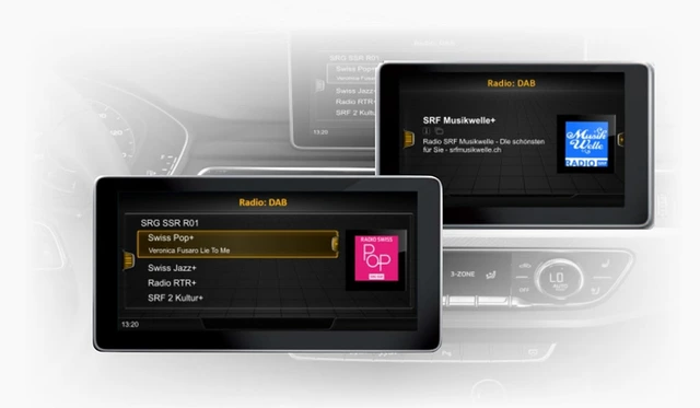 norDAB Premium DAB-integrering Audi m/MIB/MIB2 