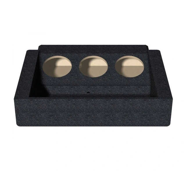 ConnectED Bilspesifikk basskasse 3 x 8" BMW X6 (F16) (2015 - 2019) 