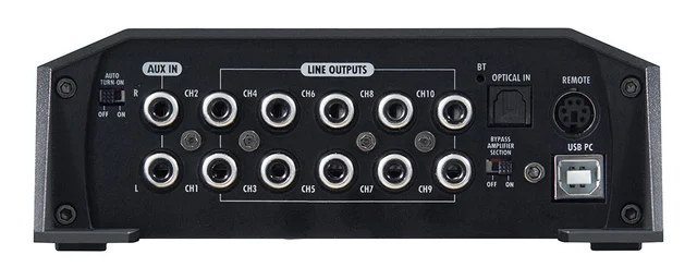 HiFonics Zeus ZXR800/8DSP 10-kanals DSP 8 x 50 W/RMS 2 ohm 