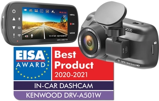 Kenwood DRVA501W dashcam Dashcam med tr&#229;dl&#248;st WiFi og GPS
