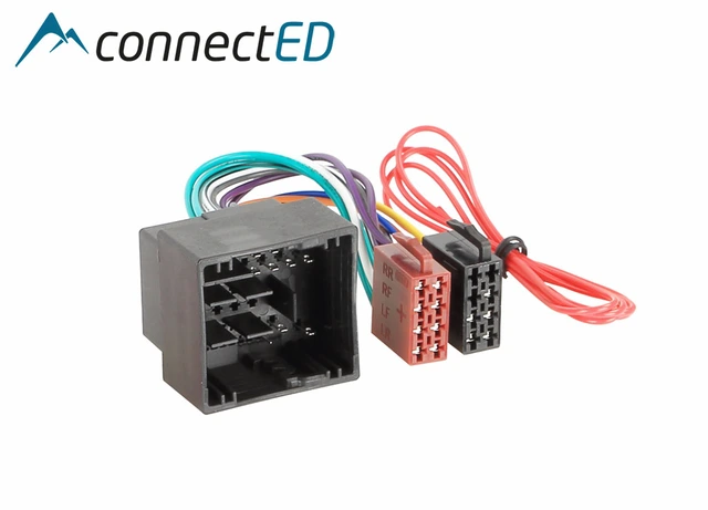 ConnectED ISO-adapter Citroen/Peugeot (2016 -->) m/RCC/NAC 