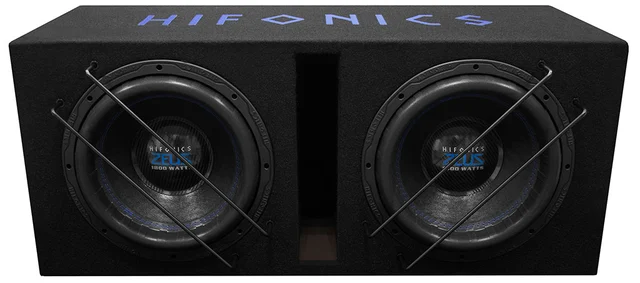 HiFonics ZSPL12DUAL 2x12" Basskasse 2x12" Bassreflekskasse 