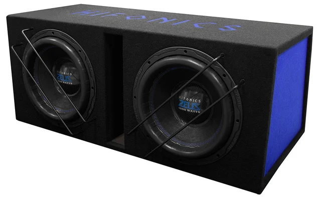 HiFonics ZSPL12DUAL 2x12" Basskasse 2x12" Bassreflekskasse 