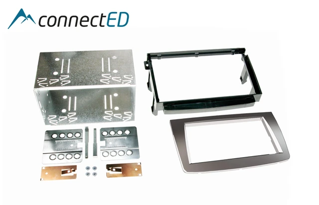 ConnectED Premium monteringskit 2-DIN Alfa Romeo Mito (2008 - 2018) Sølv 