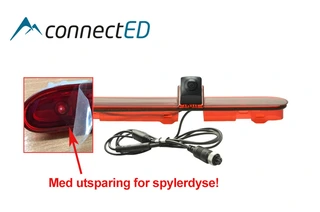 ConnectED Ryggekamera (Bremselys) (CVBS) Jumpy/Expert/ProAce (2016--&gt;)