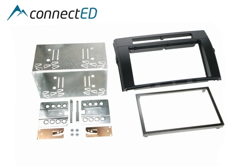 ConnectED Premium monteringsramme 2-DIN Toyota Corolla Verso (2004-2009) Sort
