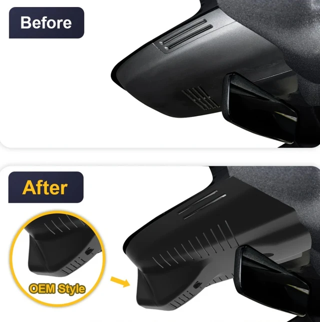 FITCAMX Integrert 4K Dashcam (foran) Polestar 3 (2024 - 2025) 