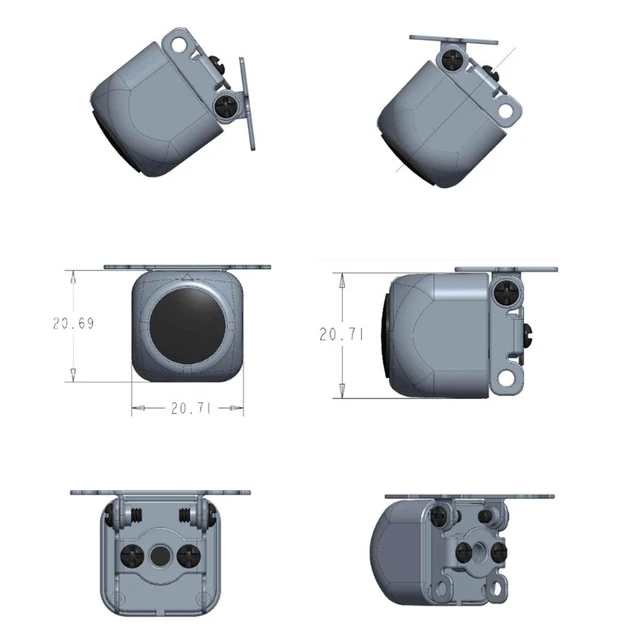 Ampire mini ryggekamera (AHD) 