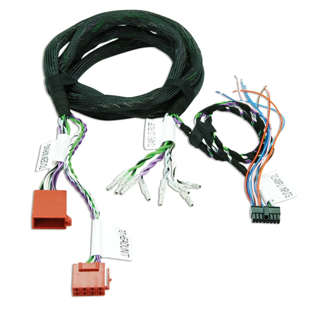 Audison Prima AP 260 P&P I/O ISO forlengelseskabel, 260 cm 