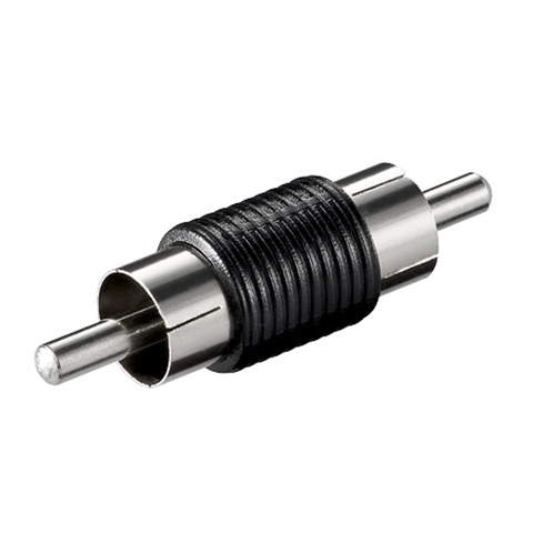 Ampire RCA/Phono skjøt (1 x bulk) RCA skjøt (Han/Han)