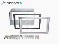 ConnectED Premium monteringskit 2-DIN Opel - Headunits &quot;uten knekk&quot; Aluminium