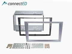 ConnectED Premium monteringskit 2-DIN Opel - Headunits &quot;uten knekk&quot; Chrome
