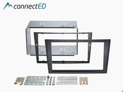 ConnectED Premium monteringskit 2-DIN Opel - Headunits &quot;uten knekk&quot; Sort