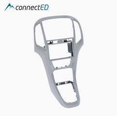 ConnectED Premium monteringskit 2-DIN Opel Astra (2010 - 2015) Platin s&#248;lv