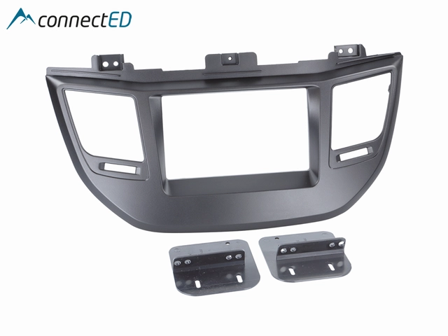 ConnectED Premium monteringskit 2-DIN Hyundai Tucson (2015 - 2018) Sort 