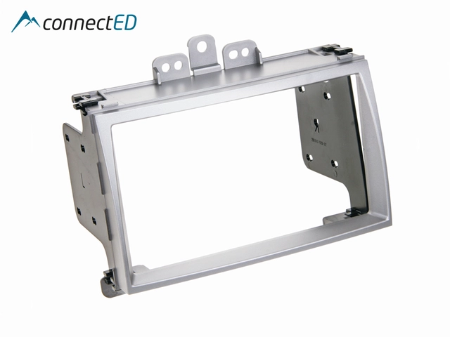 ConnectED Premium monteringsramme 2-DIN Hyundai i20 (2008 - 2011) Sølv 