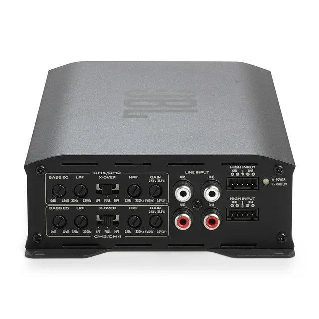 JBL Bilforsterker 4 x 90W RMS GT serie 4 kanals forsterker 