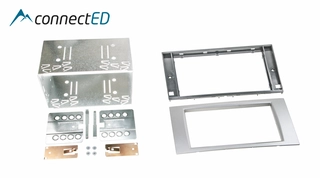 ConnectED Premium monteringskit 2-DIN Ford - Rektangul&#230;r - S&#248;lv