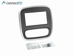 ConnectED Premium monteringskit 2-DIN NV300/Trafic/Vivaro (2015--&gt;) m/Manu. AC