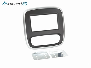 ConnectED Premium monteringskit 2-DIN NV300/Trafic/Vivaro (2015--&gt;) m/Manu. AC