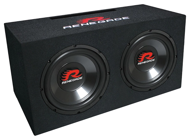 Renegade 2x10" i kasse 500W RMS /1000W maks, 4 ohm 